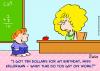 Cartoon: teacher kid off work (small) by rmay tagged teacher,kid,off,work