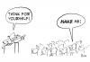 Cartoon: Think for yourself! (small) by rmay tagged think,yourself,make,me
