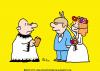 Cartoon: WEDDING BRIDE BUNNY RABBIT EARS (small) by rmay tagged wedding bride bunny rabbit ears