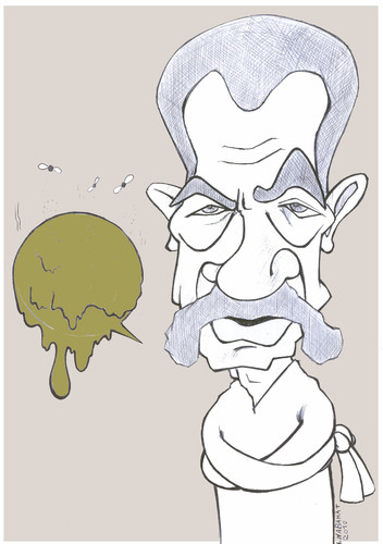 Cartoon: Terry Jones (medium) by HAMED NABAHAT tagged terry,jones